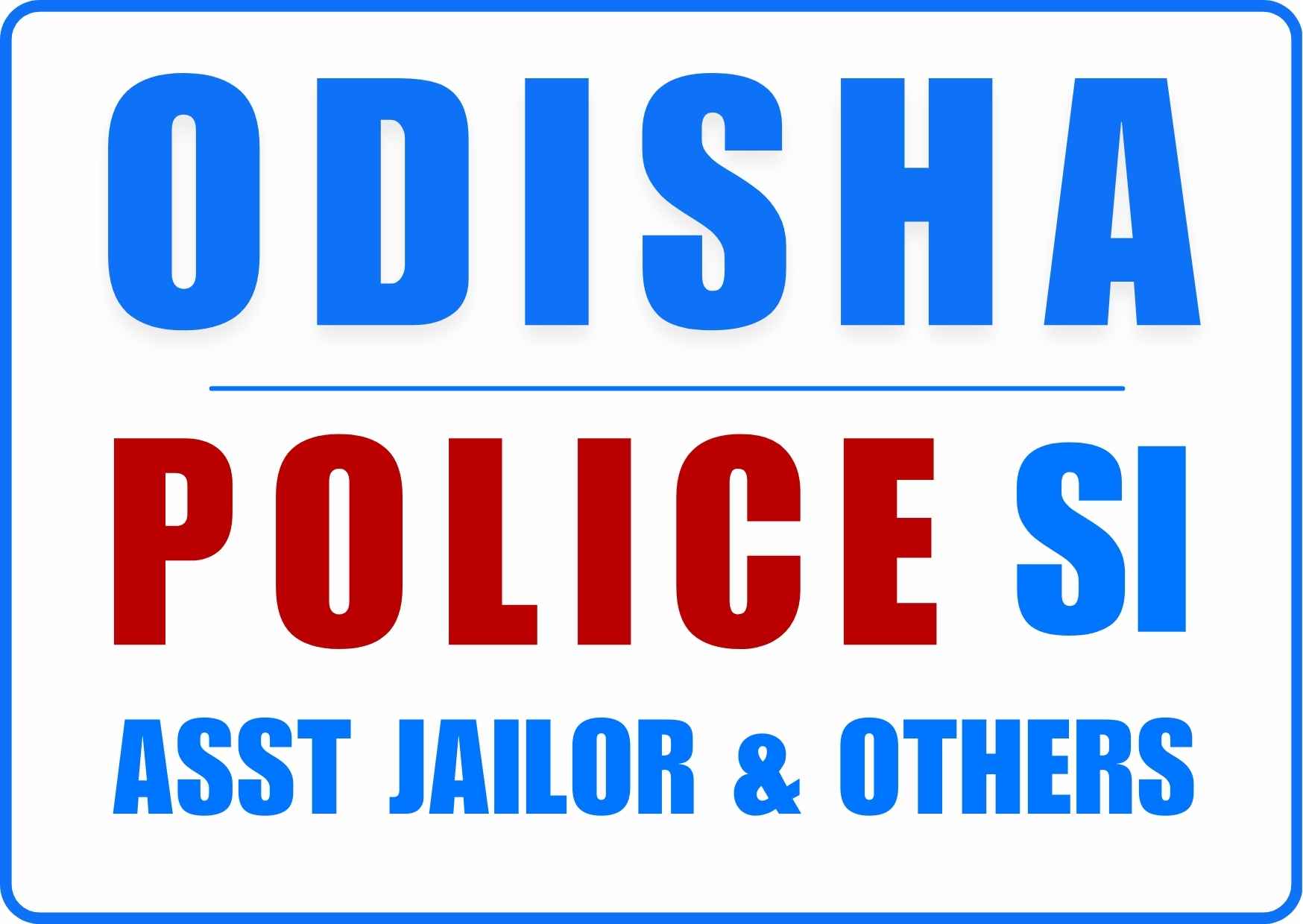 Odisha Police 2025 Recruitment